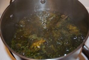 Tratamiento de varices con decocciones.